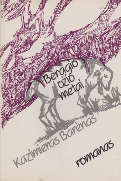 K. Barėnas - Beragio ožio metai (su kun. J. Prunskio dedikacija)