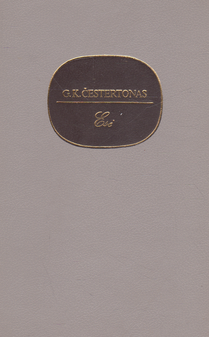 G.K. Čestertonas - Esė (žr. būklę)