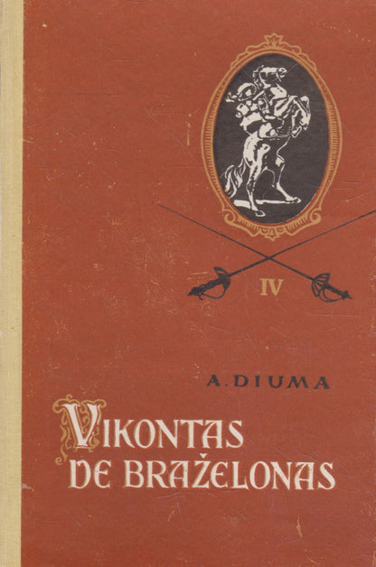 A. Diuma - Vikontas De Braželonas, 5 knygos