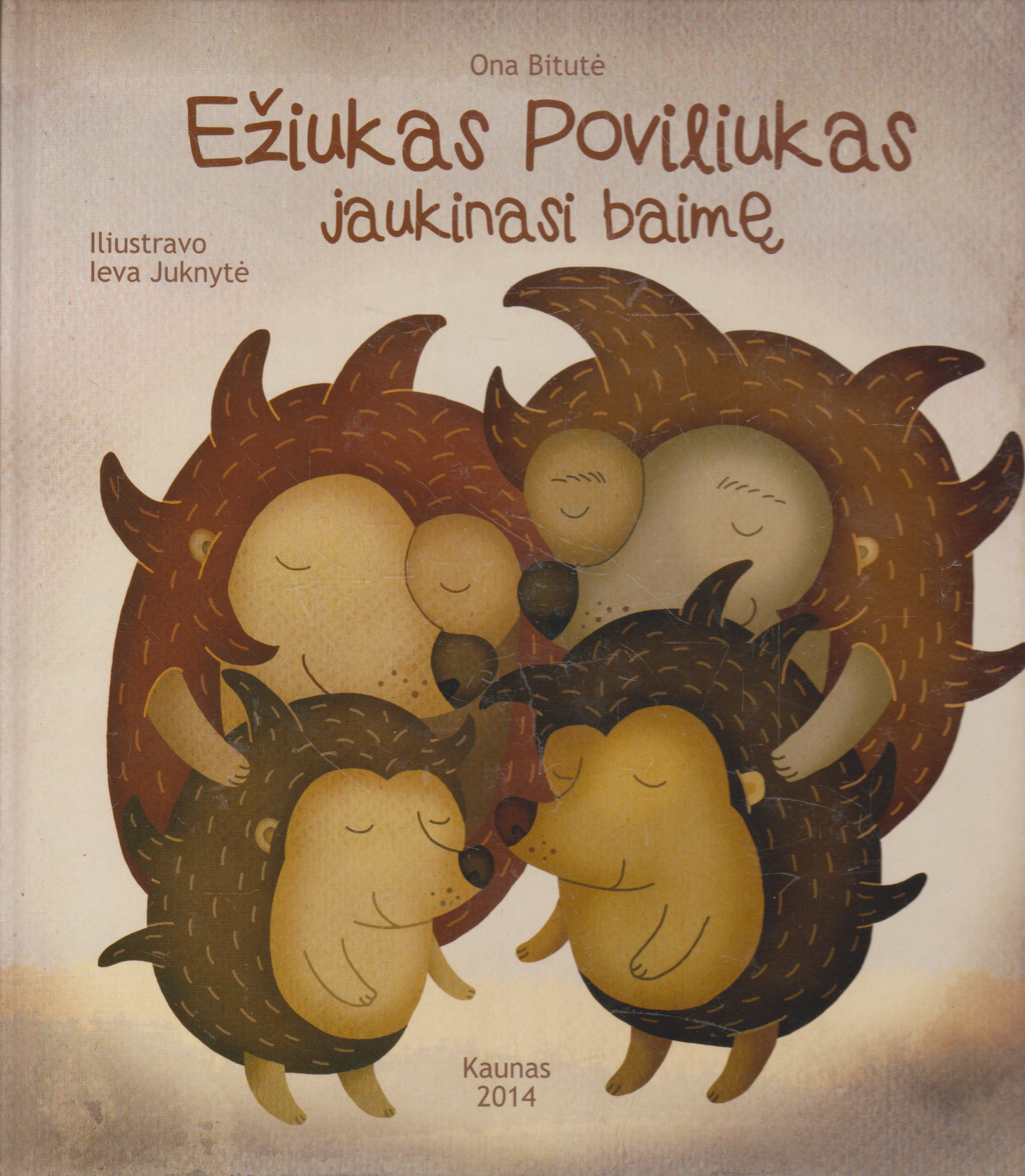 Ona Bitutė - Ežiukas Poviliukas jaukinasi baimę