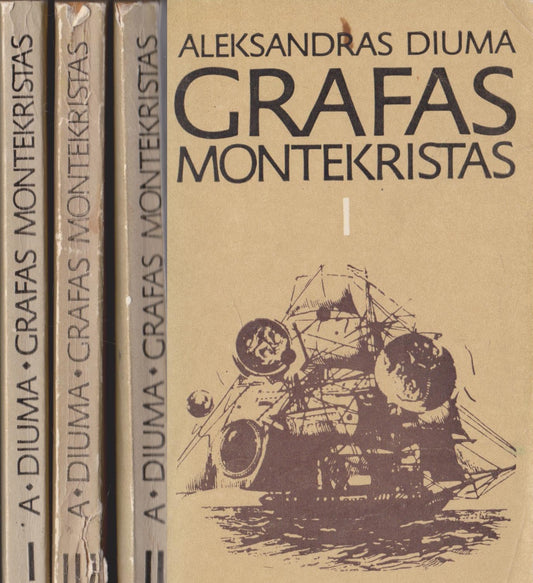 Alexandre Dumas -  Grafas Montekristas (žr. būklę)