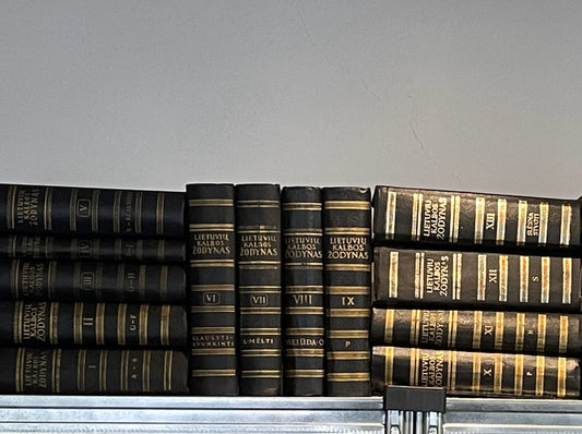 Lietuvių kalbos žodynas (I-XIII tomai)