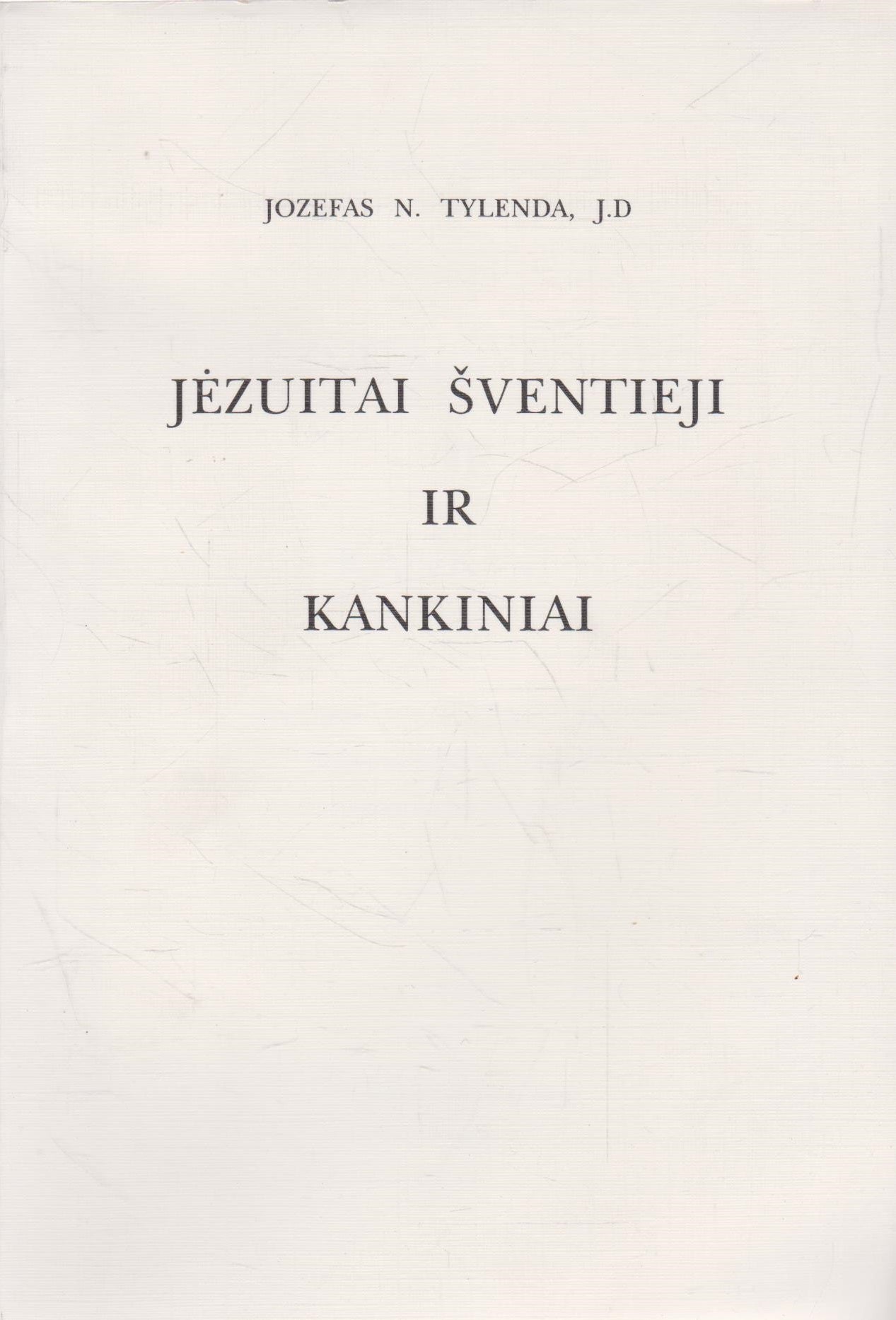Jėzuitai šventieji ir kankiniai