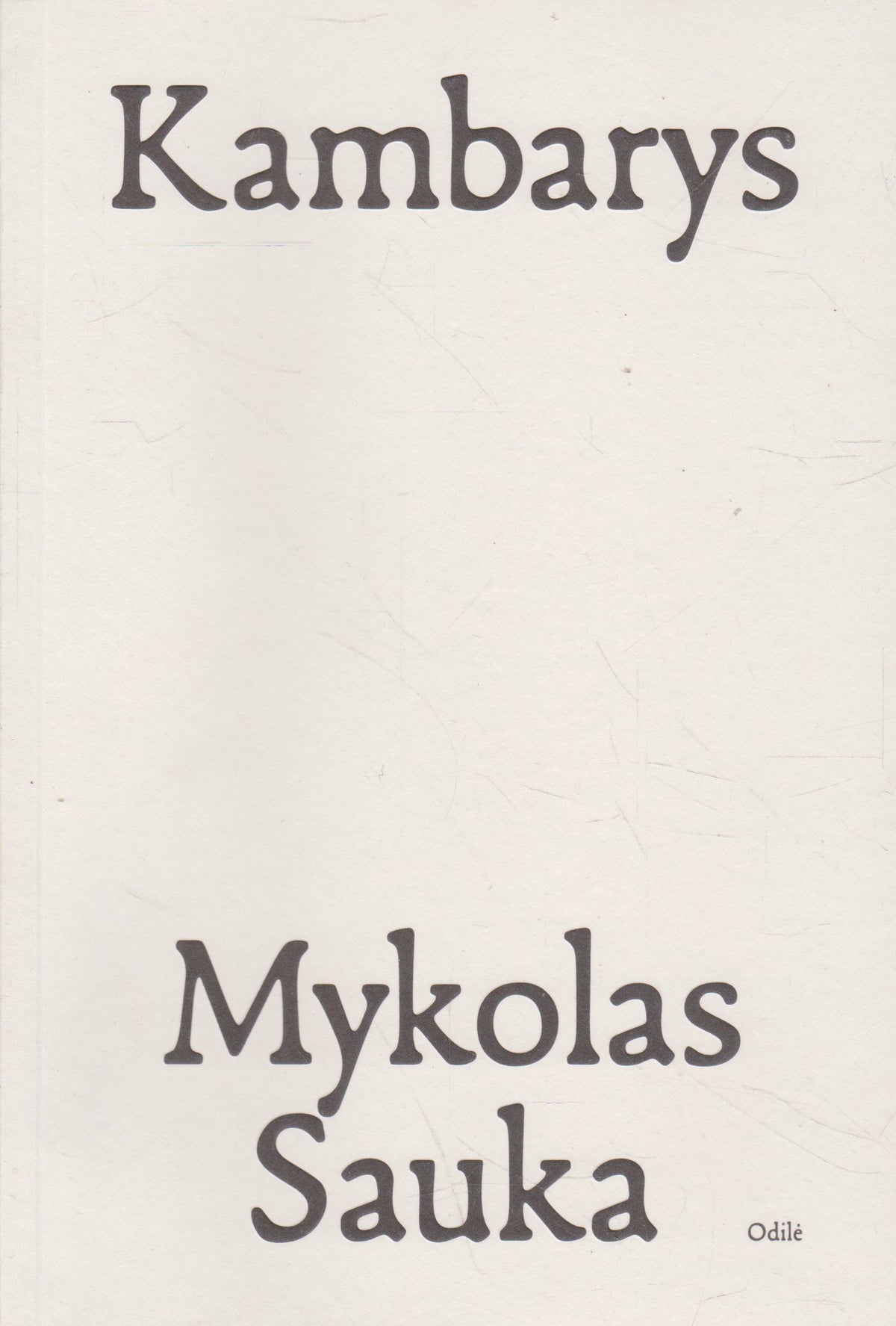 M. Sauka - Kambarys