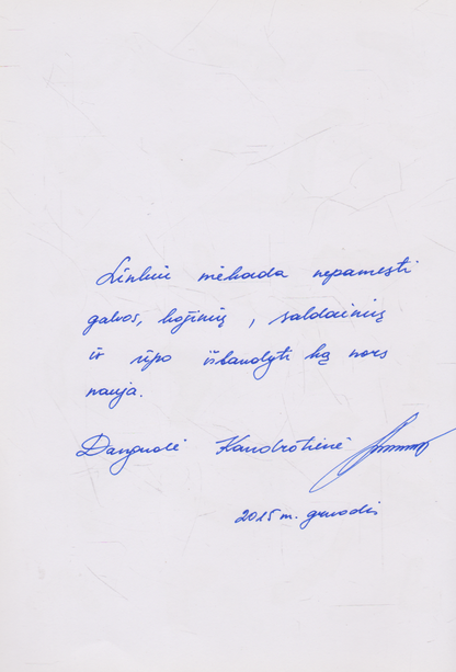 Danguolė Kandrotienė - Pasaiba (su aut. dedikacija)