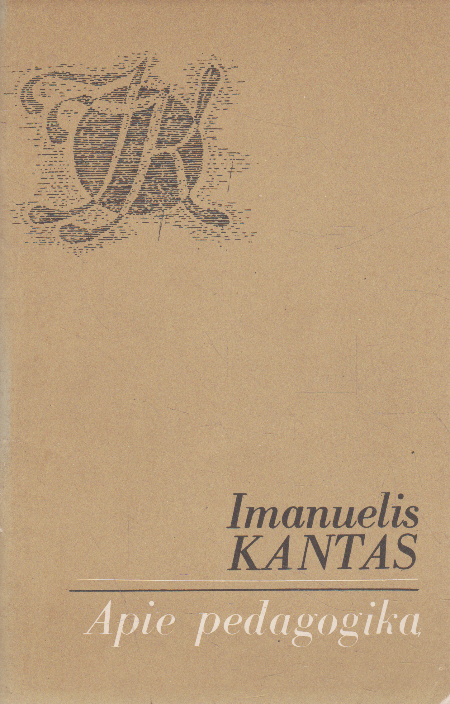 Imanuelis Kantas - Apie pedagogiką