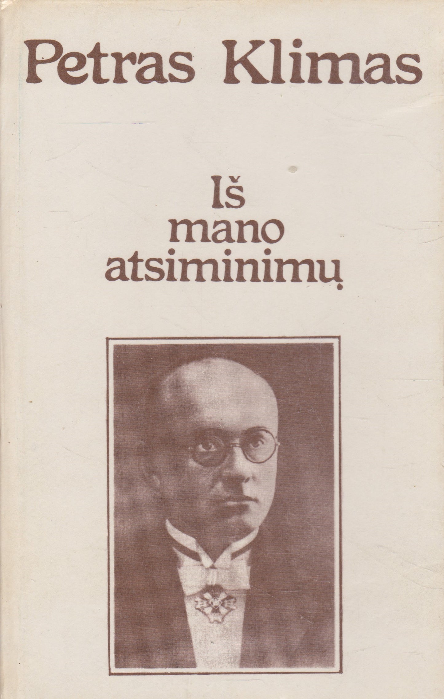 Petras Klimas - Iš mano atsiminimų
