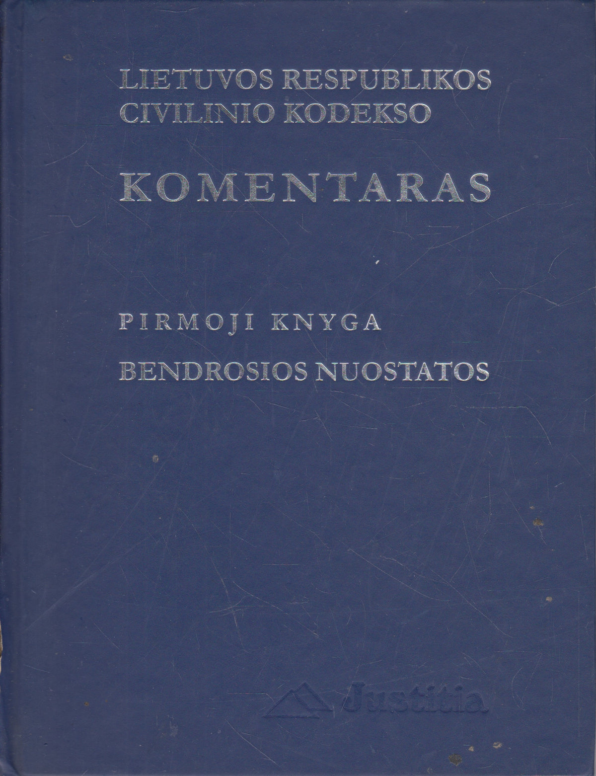 Lietuvos Respublikos civilinio kodekso komentaras (žr. būklę)