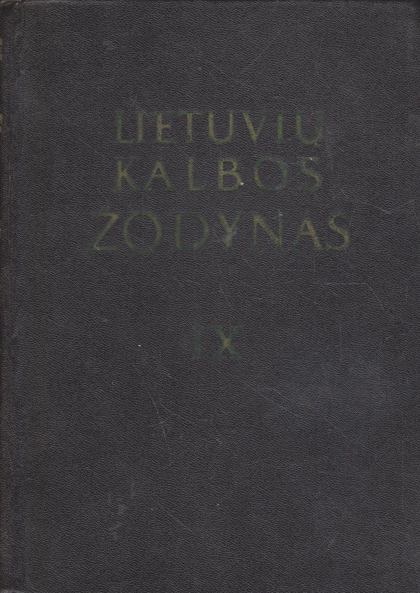 Lietuvių kalbos žodynas (žr. būkles)