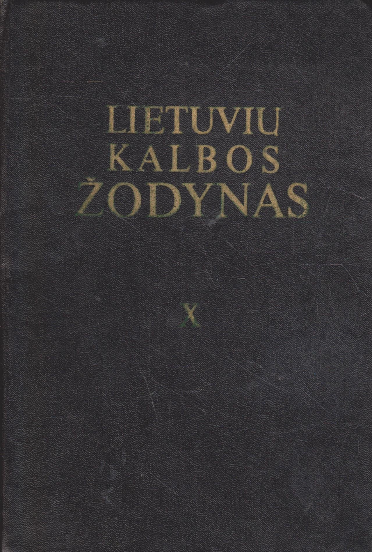 Lietuvių kalbos žodynas (žr. būkles)