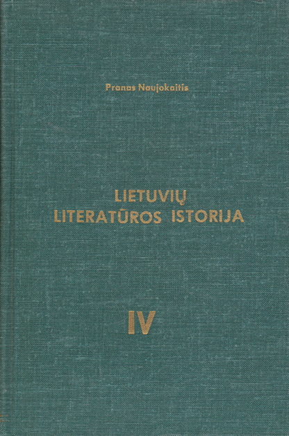 Lietuvių literatūros istorija (4 knygos)