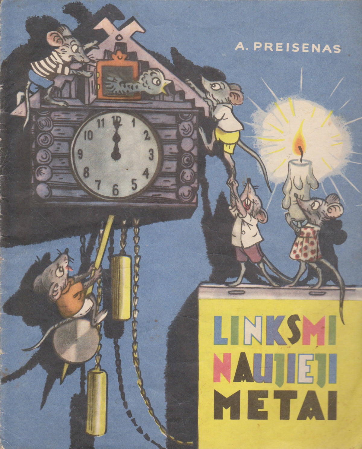 A. Preisenas - Linksmi Naujieji metai (žr. būklę)