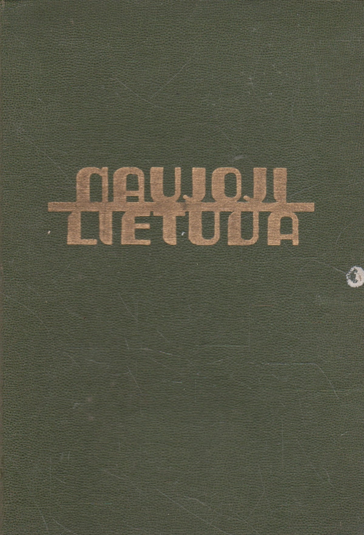 K. Binkis - Naujoji Lietuva, 1938 (žr. būklę)