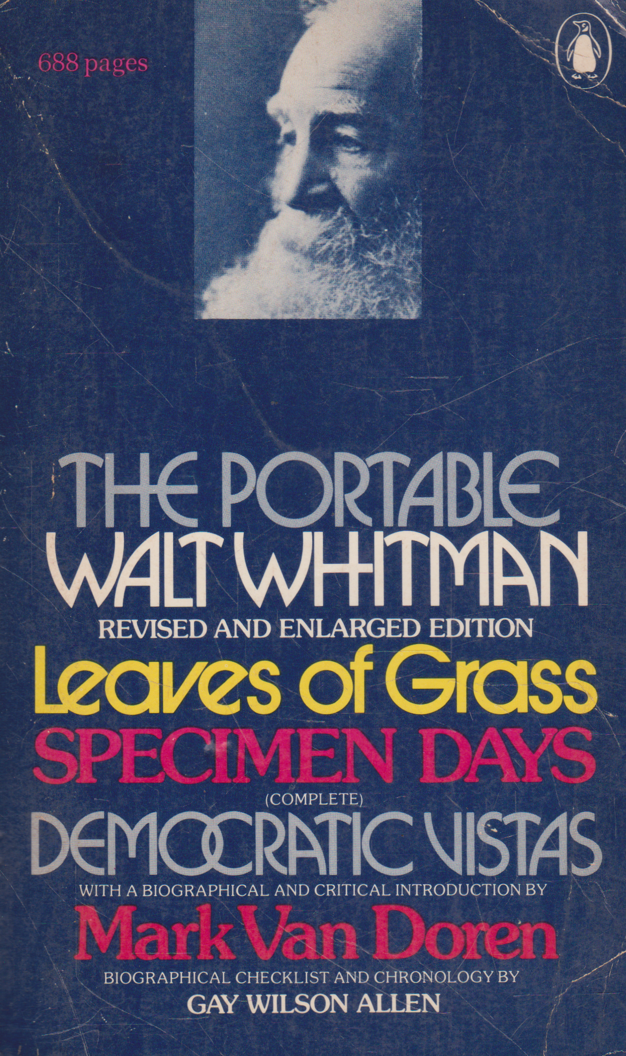 The Portable Walt Whitman (žr. būklę)