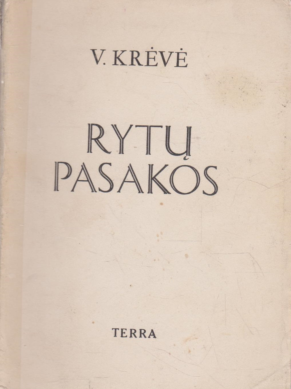 V. Krėvė - Rytų pasakos, 1954, Chicago (žr. būklę)