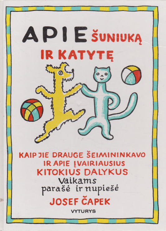Apie šuniuką ir katytę