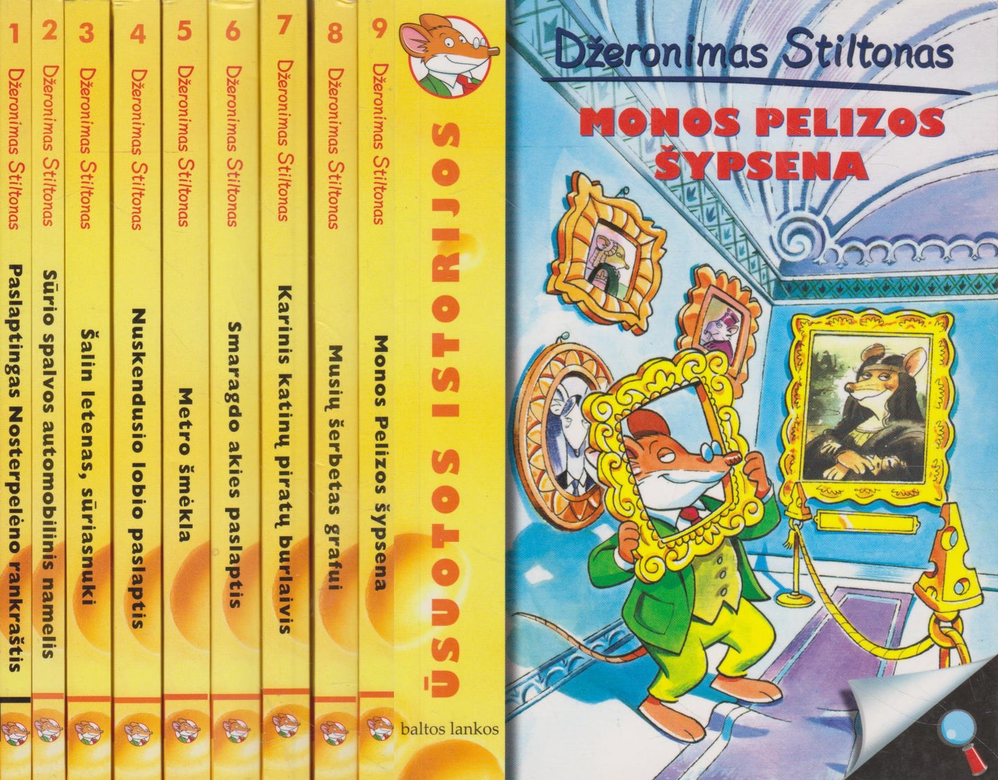 Ūsuotos istorijos serija 9 knygų komplektas