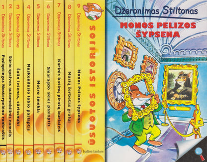 Ūsuotos istorijos serija 9 knygų komplektas