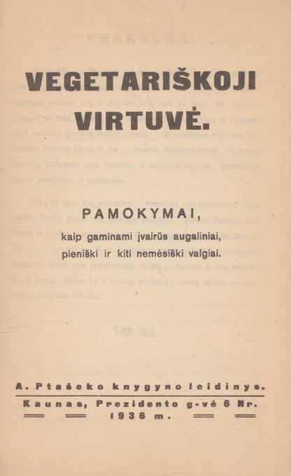 Vegetariškoji virtuvė
