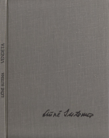 Liūnė Sutema - Vendeta, Chicago, 1981 (su poetės signatūra)