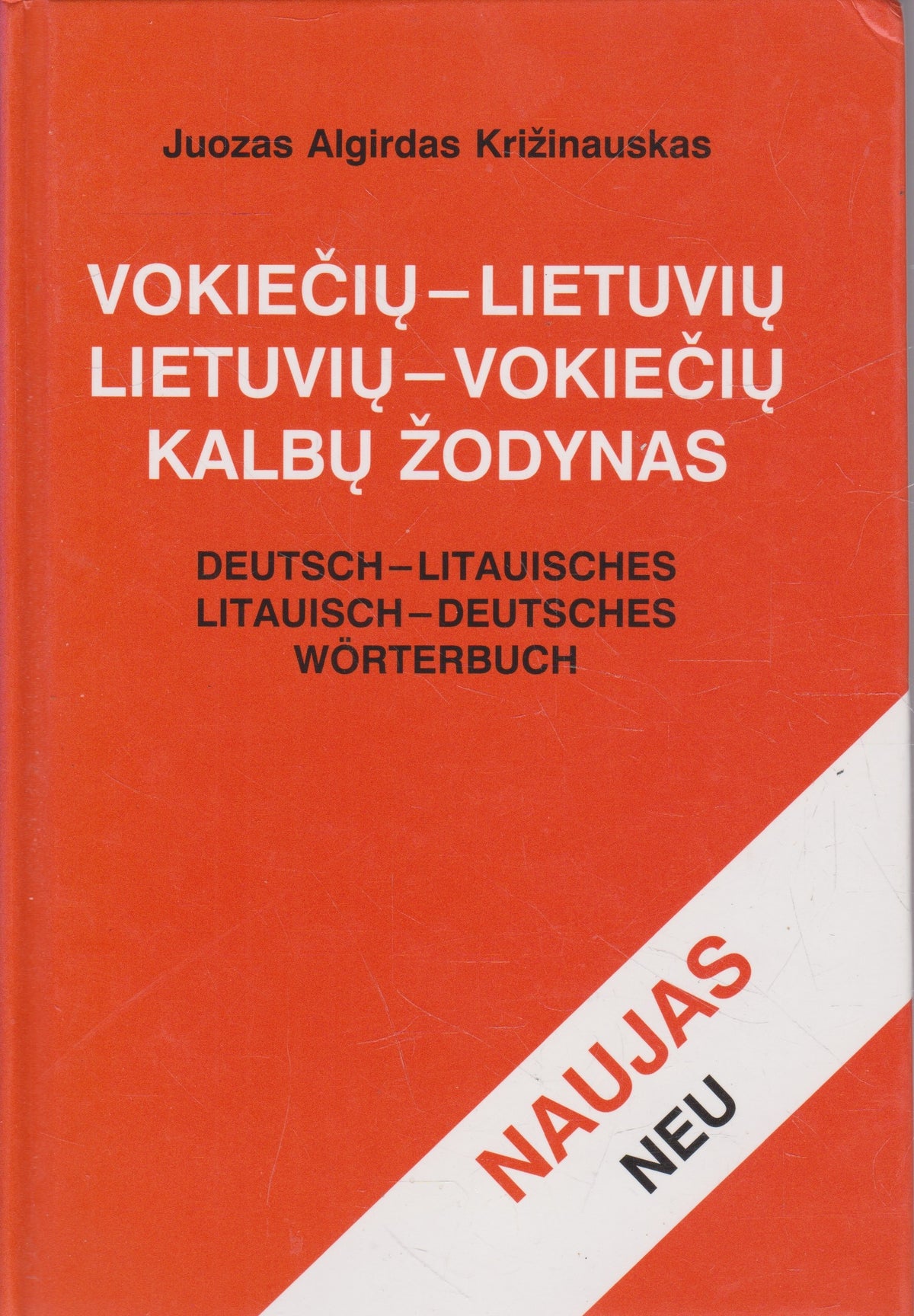 Vokiečių-lietuvių, lietuvių-vokiečių kalbų žodynas