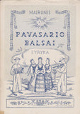 Maironis - Pavasario balsai, 1952, Roma