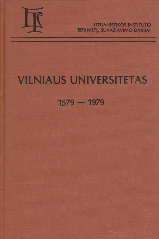 Vilniaus Universitetas, 1579-1979, Chicago