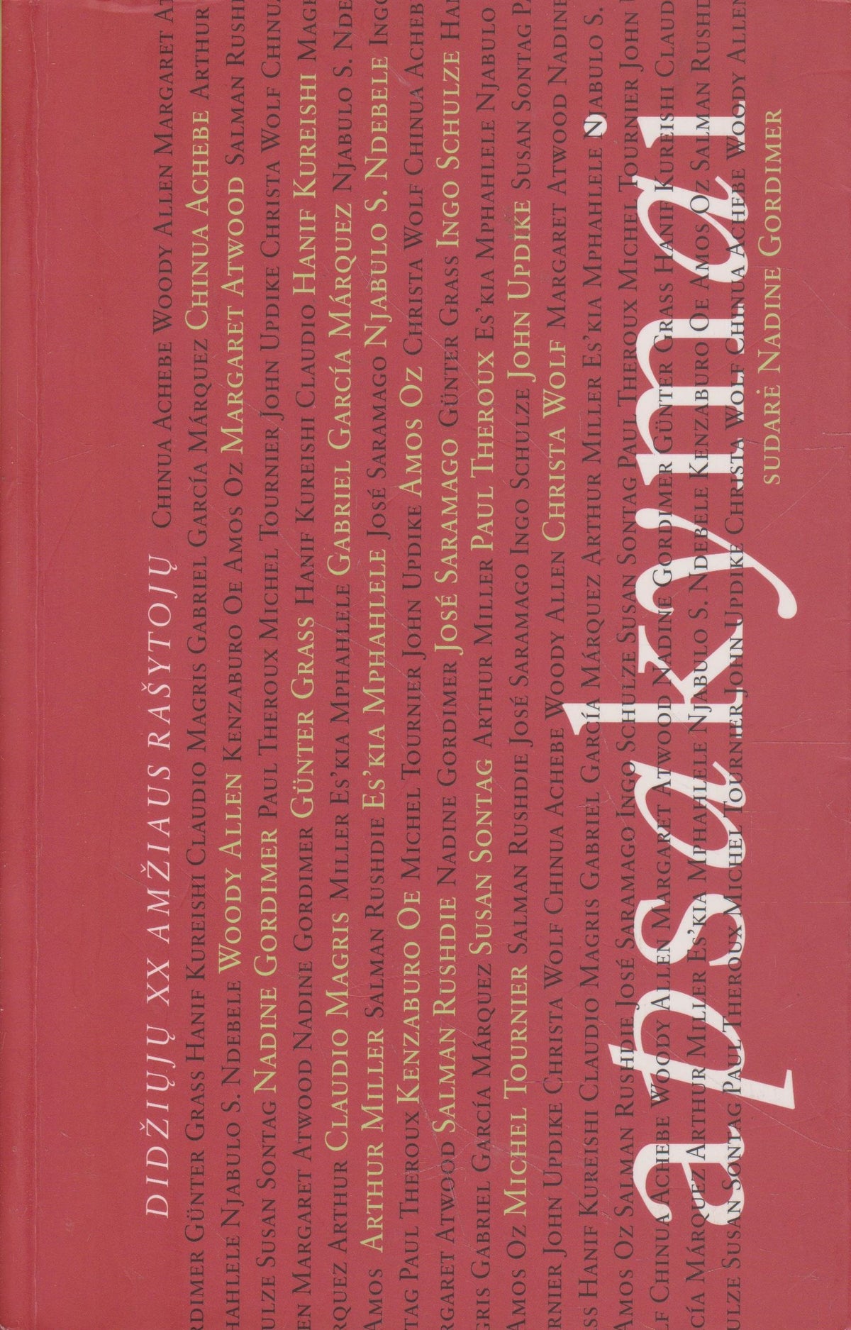 Didžiųjų XX a. rašytojų apsakymai (žr. būklę)