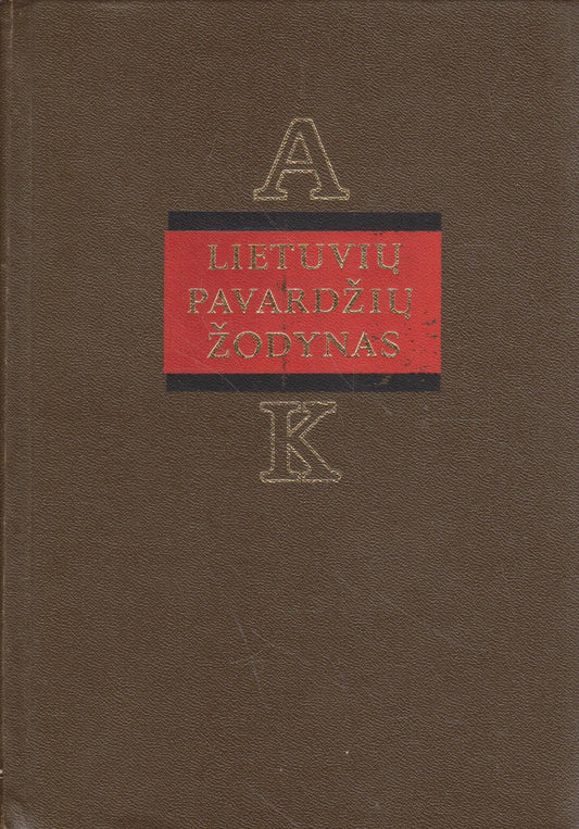 Lietuvių pavardžių žodynas (2 tomai)