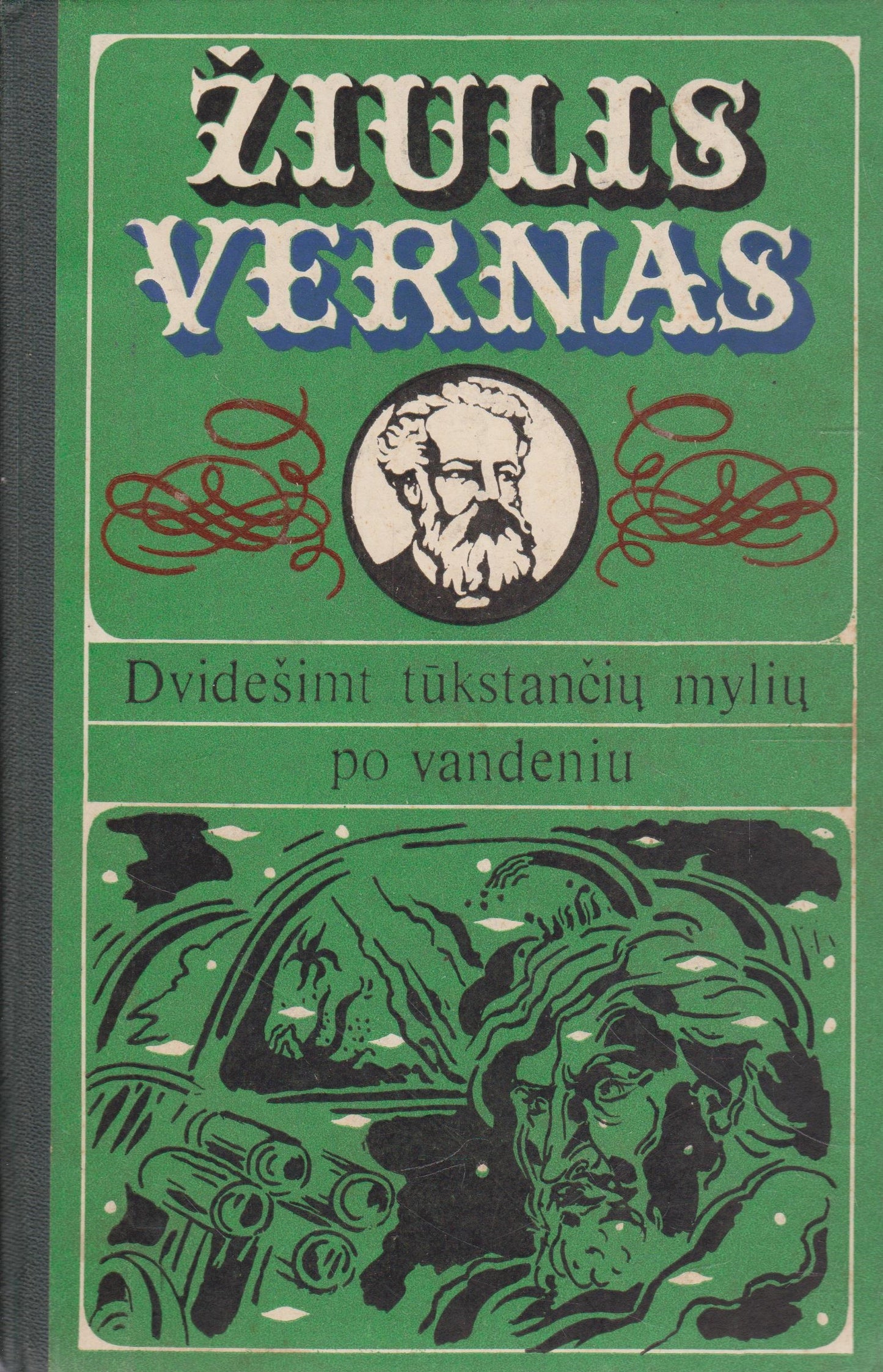 Žiulis Vernas - 20000 mylių po vandeniu