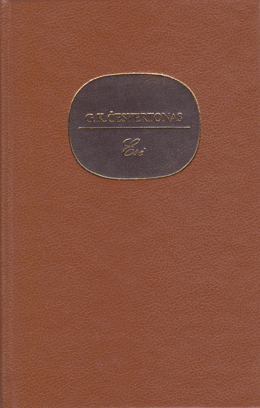 G.K. Čestertonas - Esė, 1989 m. Vilnius