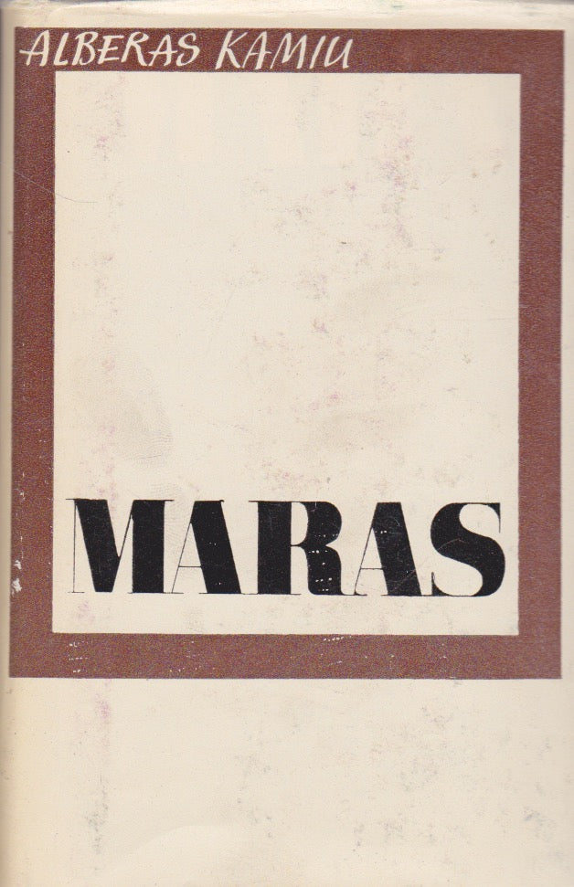 Albert Camus - Maras (žr. būklę)
