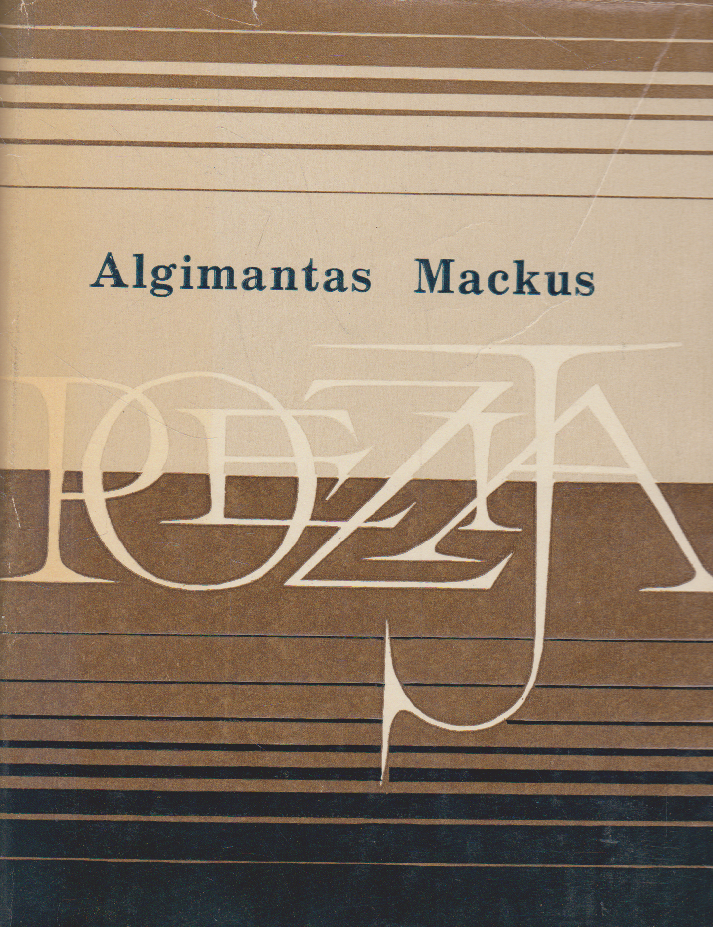 Algimantas Mackus - Poezija