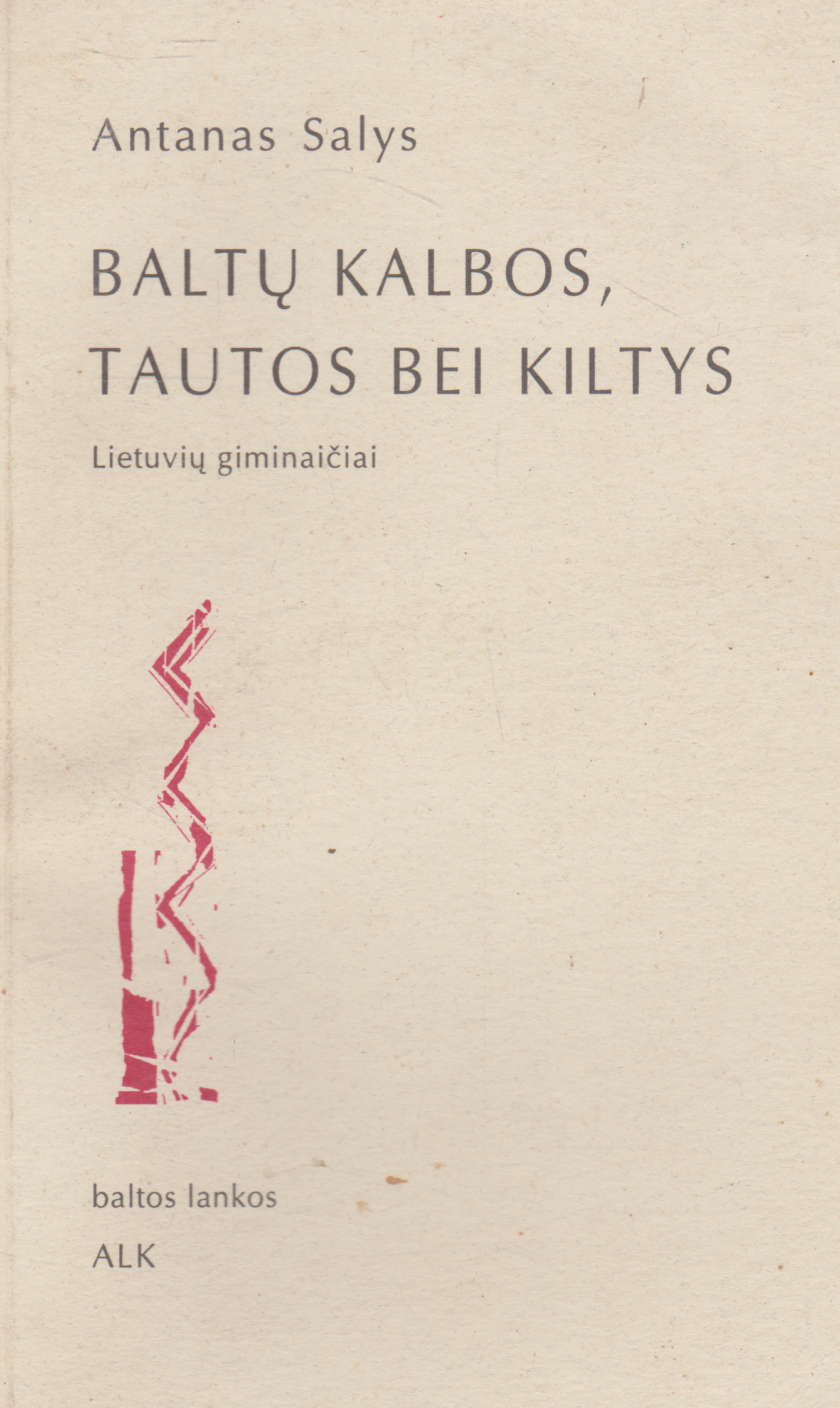 Baltų kalbos, tautos bei kilmės