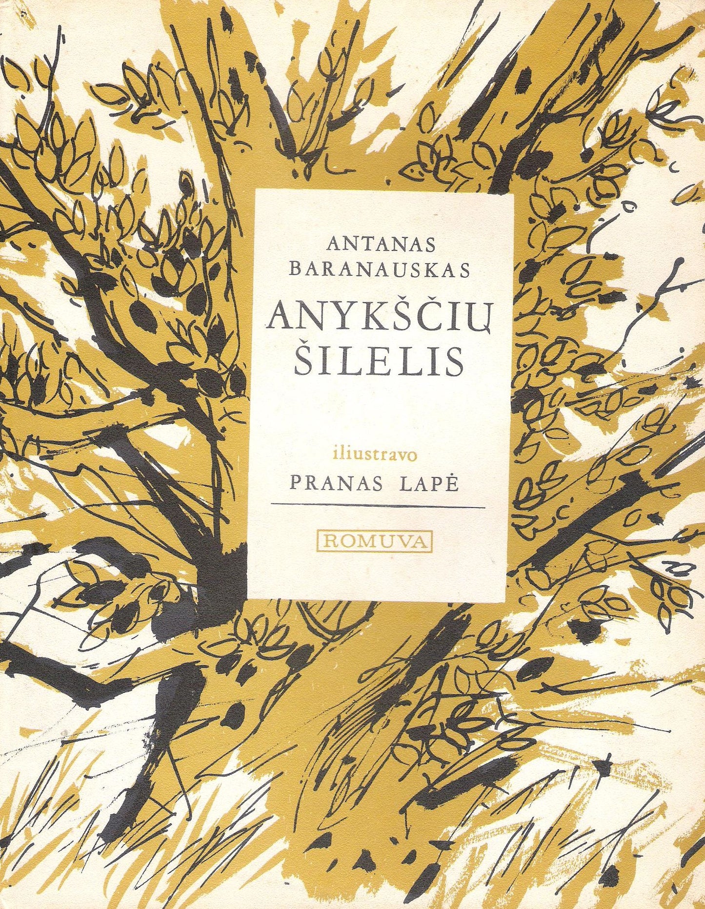 Antanas Baranauskas - Anykščių šilelis, 1961, New York