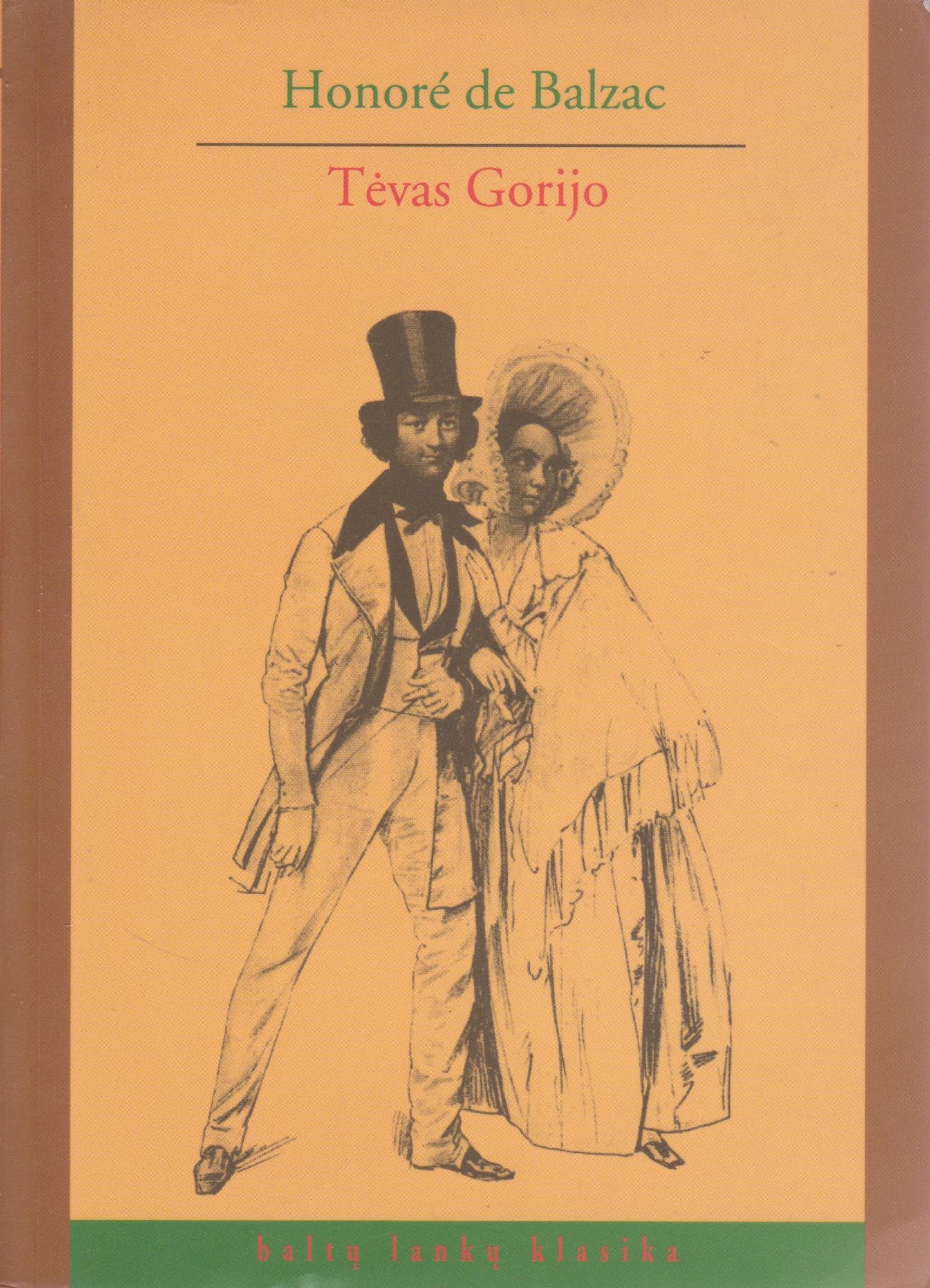 H. Balzac - Tėvas Gorijo