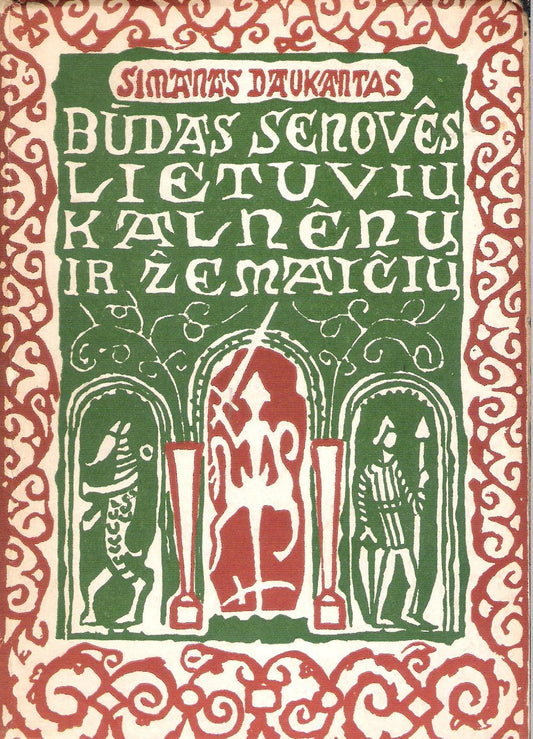 Būdas senovės lietuvių kalnėnų ir žemaičių, 1954, Chicago