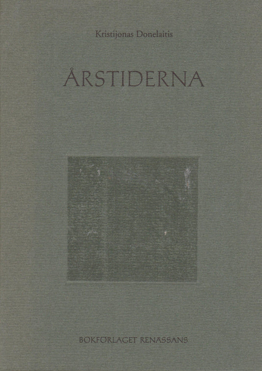 Kristijonas Donelaitis - Årstiderna (švedų k.)