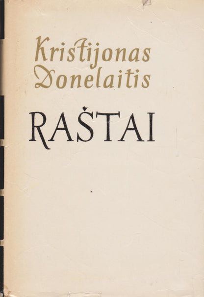 Kristijonas Donelaitis - Raštai