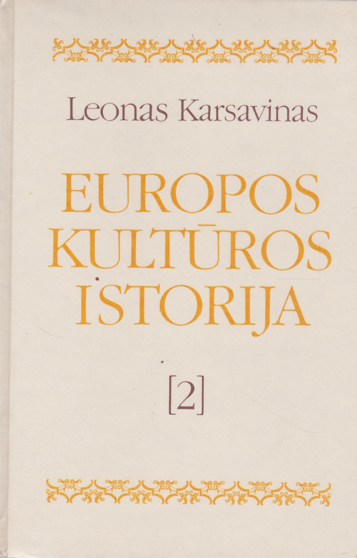 Europos kultūros istorija _5 tomai_
