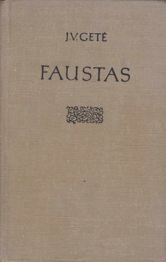 J.V. Getė - Faustas, 1968