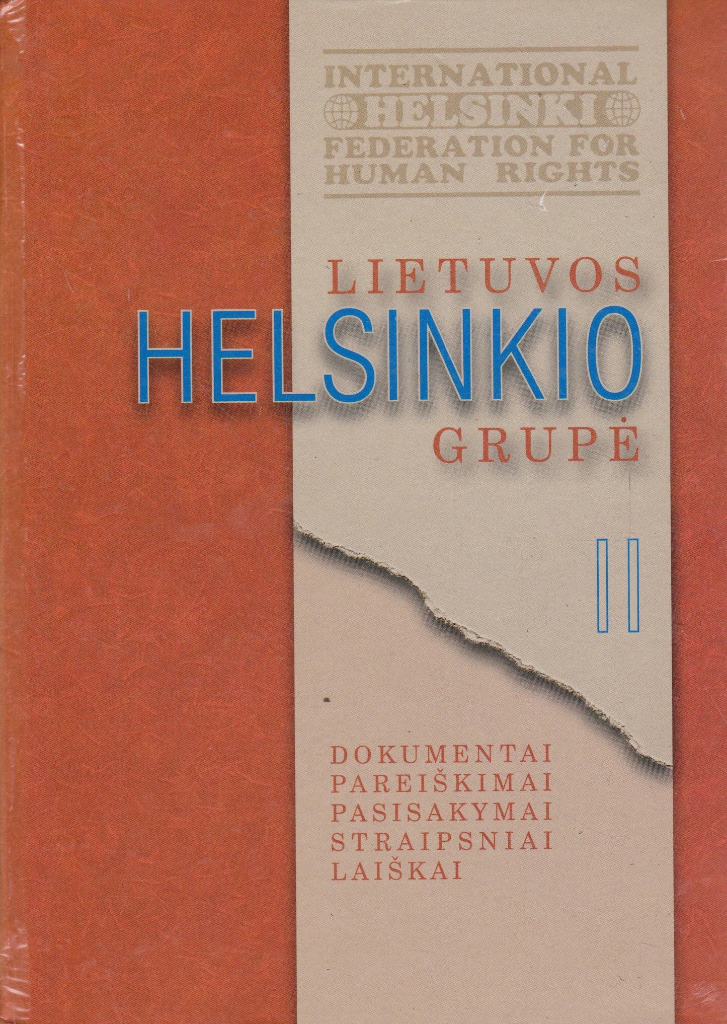 Lietuvos Helsinkio grupė (II tomai)