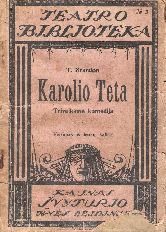 T. Branton - Karolio teta, 1923, Kaunas