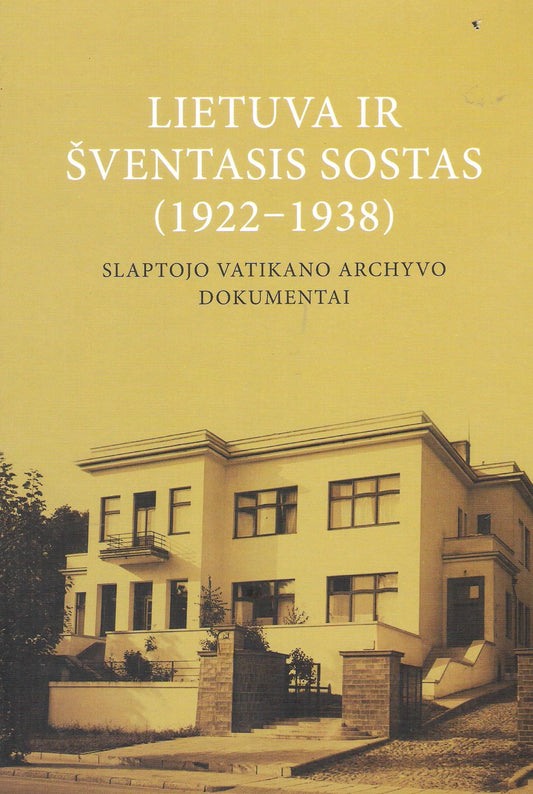 Lietuva ir Šventasis Sostas 1922-1938