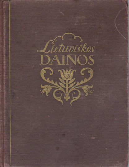 Antanas Juška - Lietuviškos dainos (3 tomai), 1954