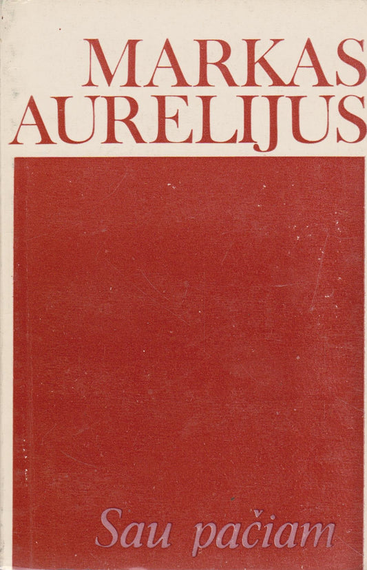 Markas Aurelijus - Sau pačiam, 1984 m. (žr. būklę)