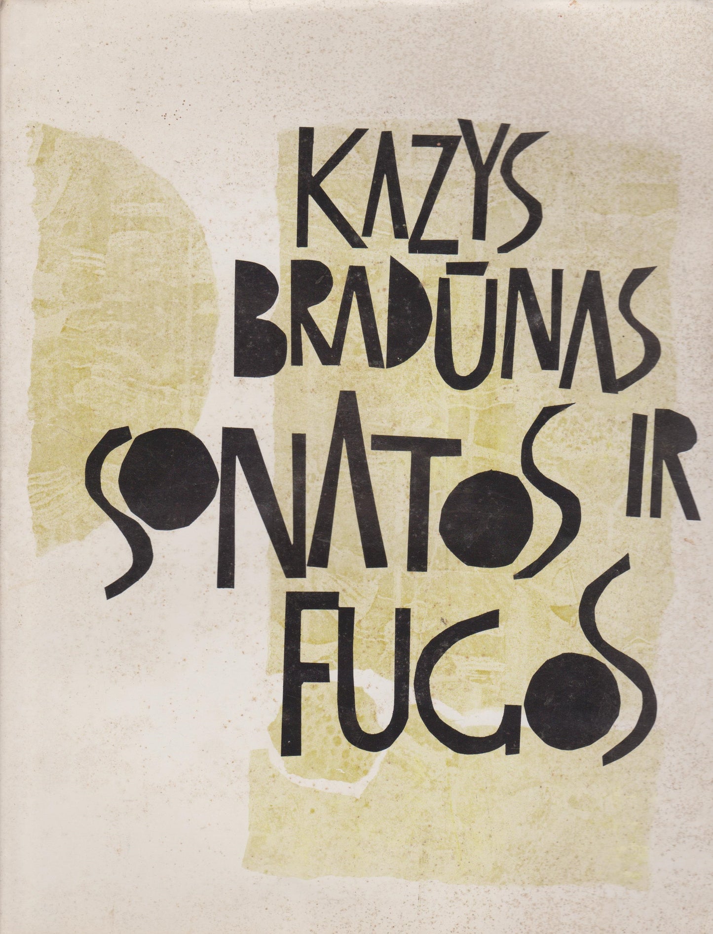 K. Bradūnas - Sonatos ir fūgos (žr. būklę)