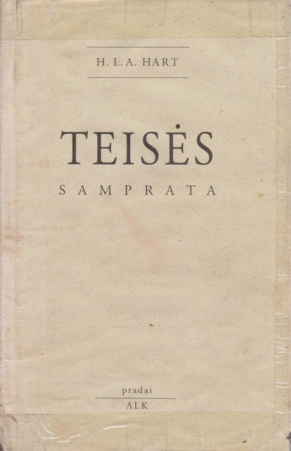 H. L. A. Hart - Teisės samprata
