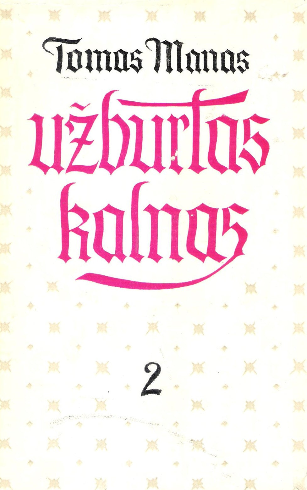 Tomas Manas - Užburtas kalnas (2 knygos)
