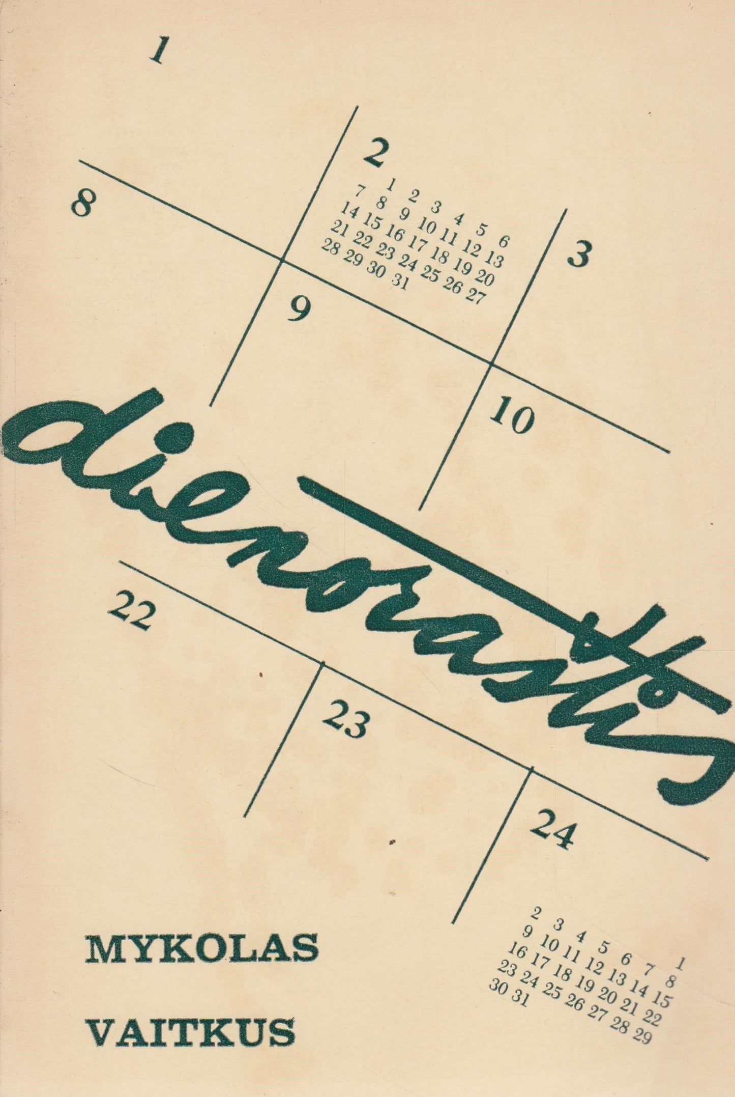 M. Vaitkus - Dienoraštis, 1966